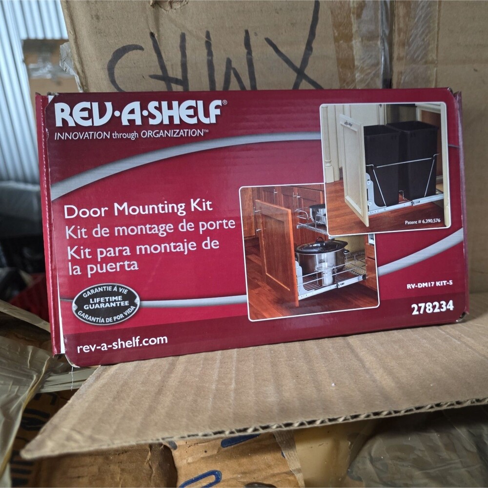 Rev-A-Shelf RV-DM17-KIT-5 Door Mounting Kit 278234 Pull Out Cabinet